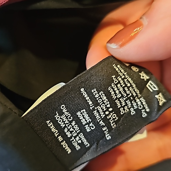 Theory Burgundy Dress Jatinn size 10 - Picture 4 of 4